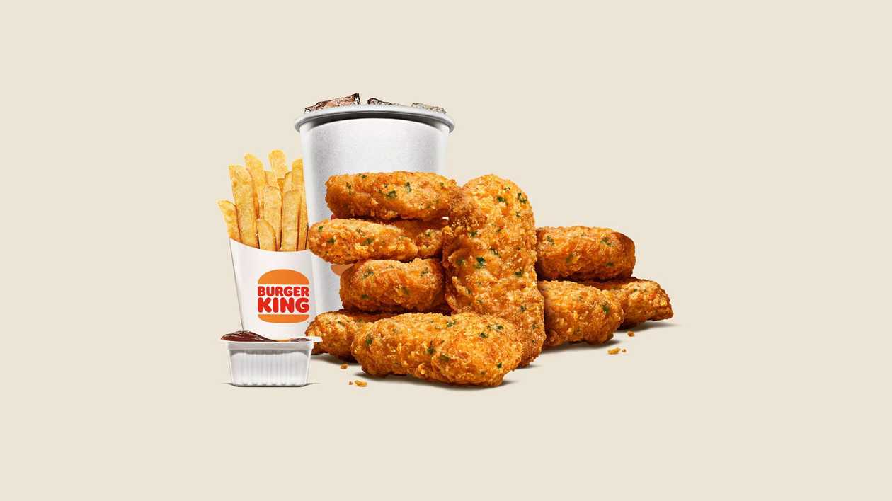 Vegan Nuggets 9 Pieces Regular Meal