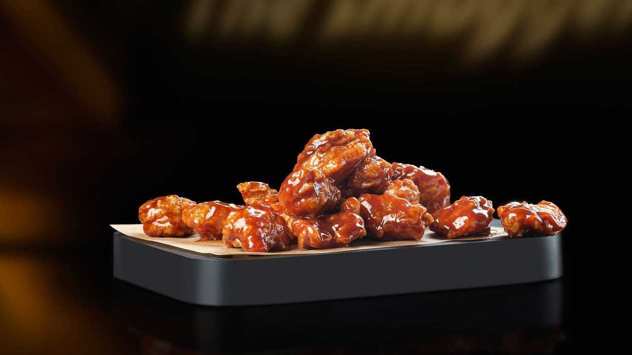 Bbq popcorn chicken