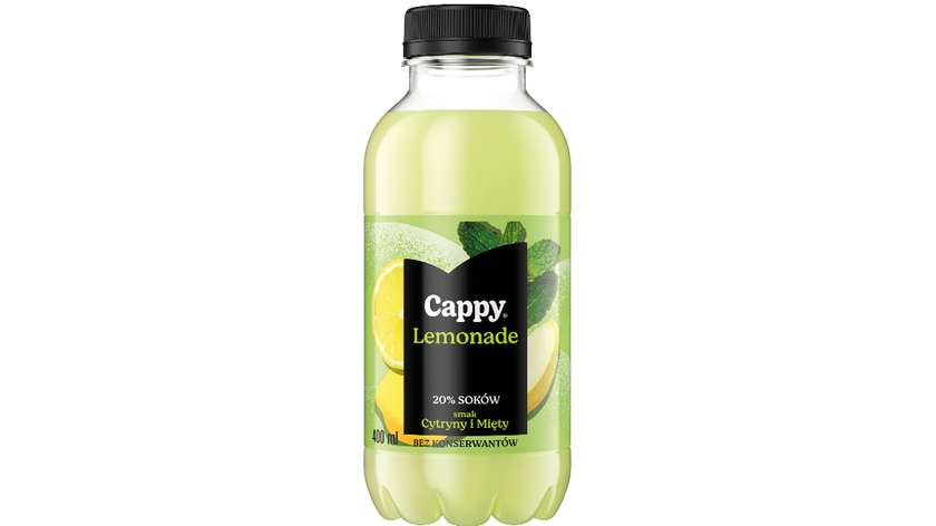 LEMONADE Cytryna i Mięta Cappy 400 ml