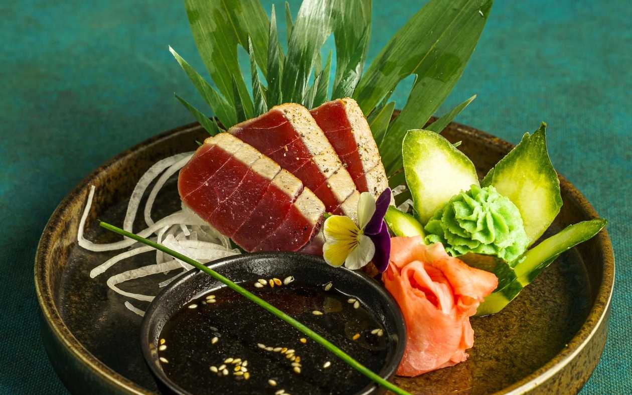 Tuna Tataki Sashimi