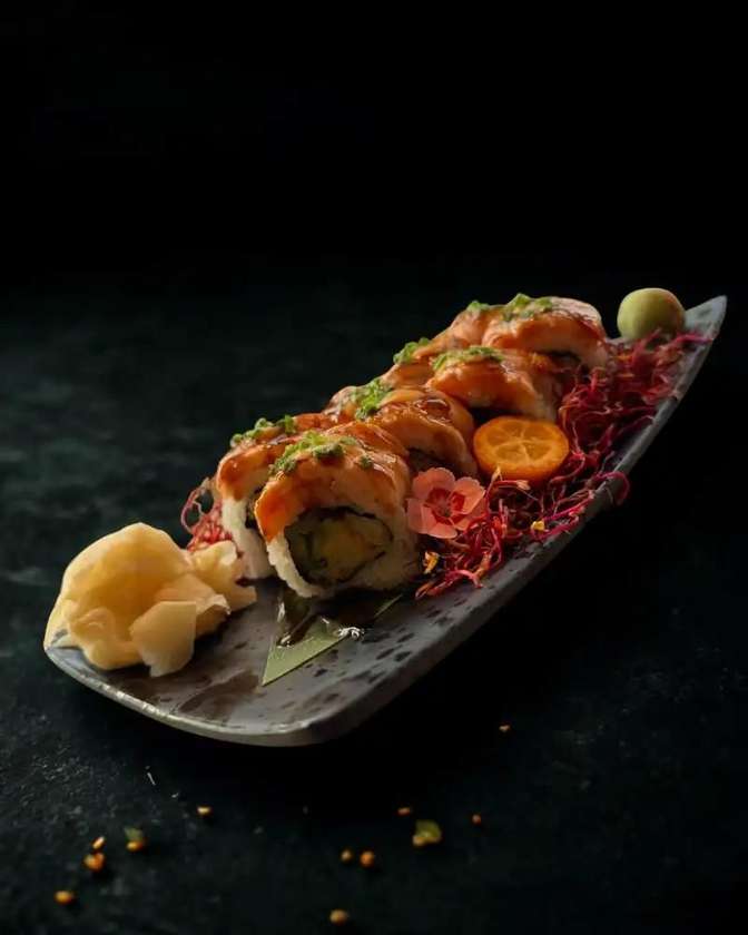 Ika & Sake roll