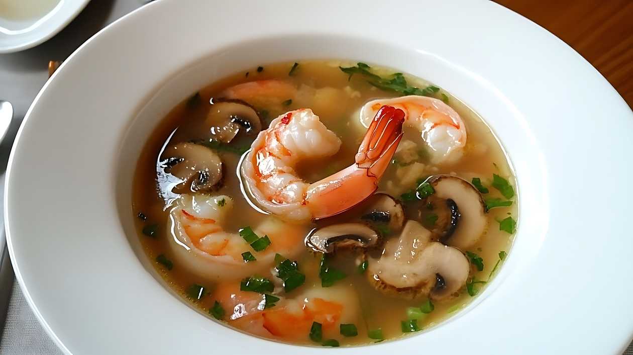Prawn Mushroom