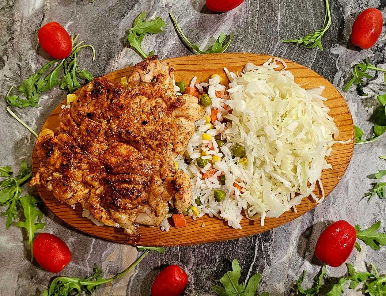 Meniu Pulpe de pui la cuptor