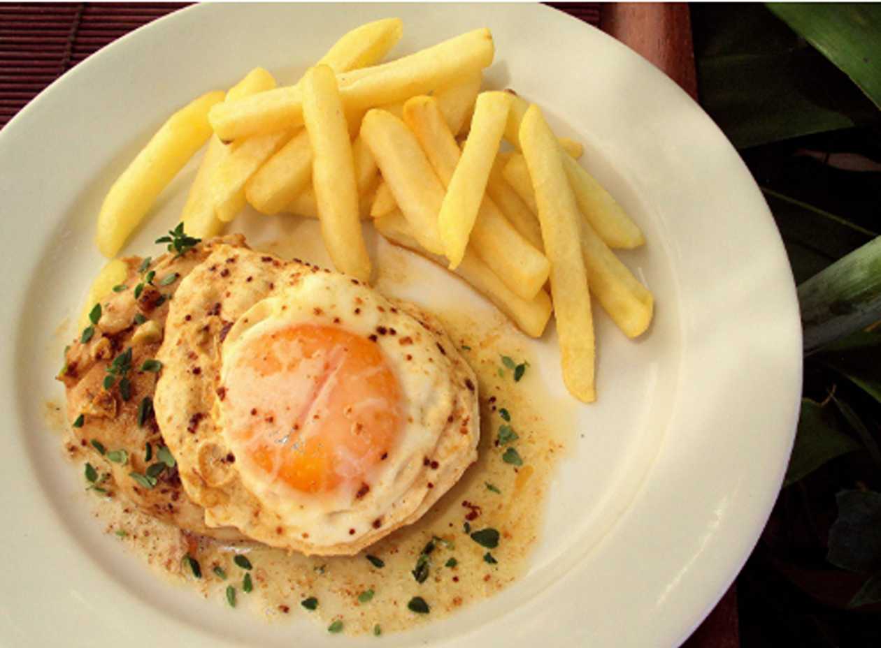 Chicken Steak with Egg