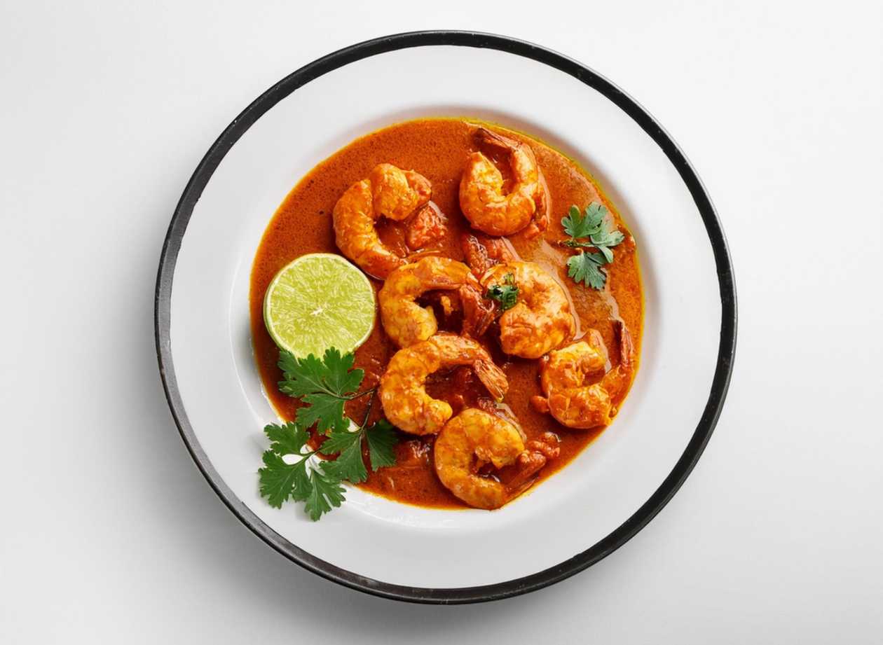 80. Shrimps Masala