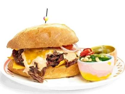 TORTA  BEEF BBQ
