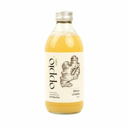 Oppio Kombucha Ginger & Lime