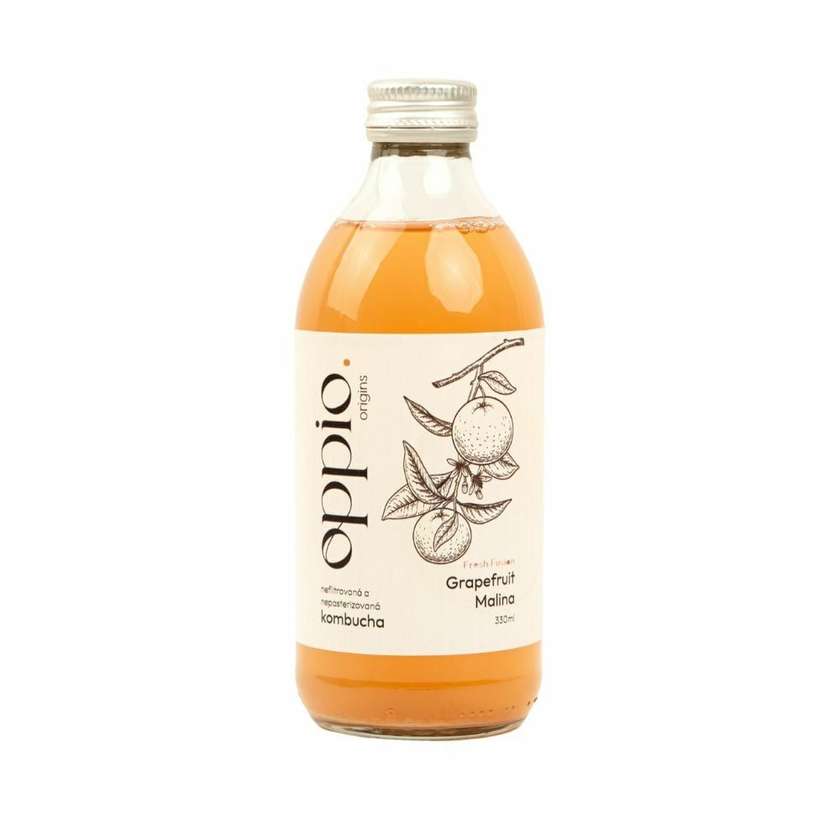 Oppio Kombucha Grapefruit & Raspberry