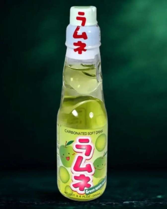 Ramune 0.2l Zielone Jabłko