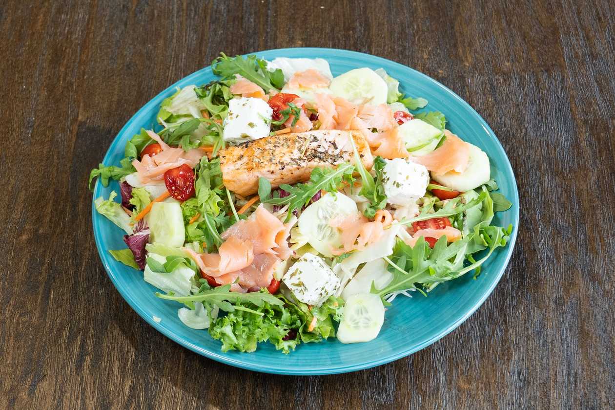 Salmon salad