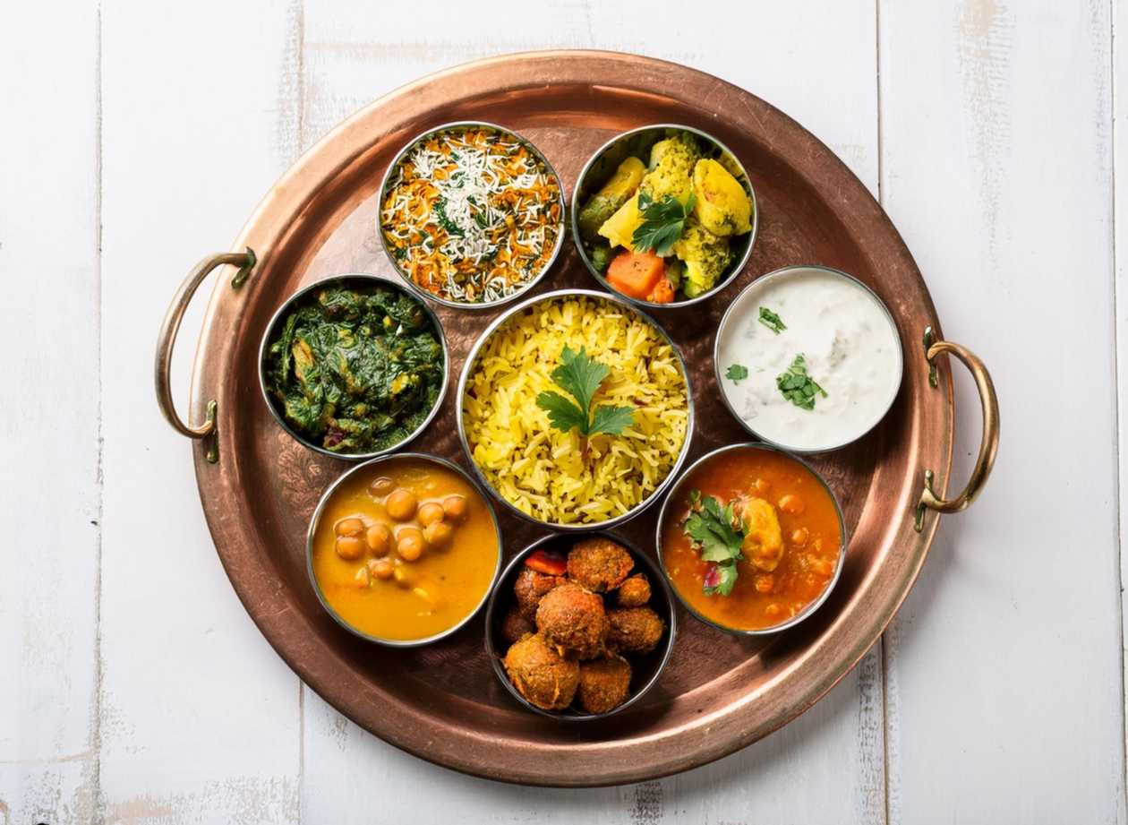 14. Vegetable Thali