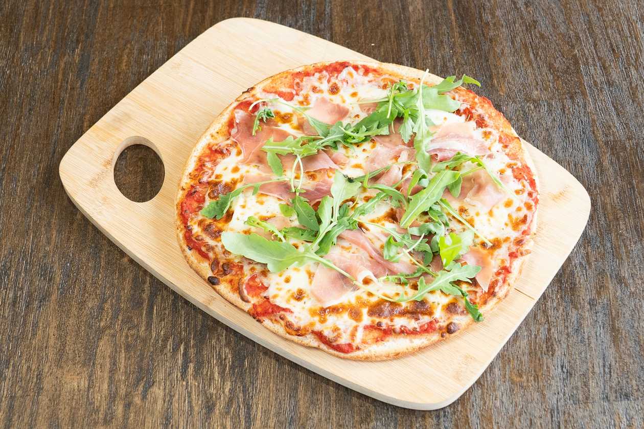 Parma Ham & Rucola pizza