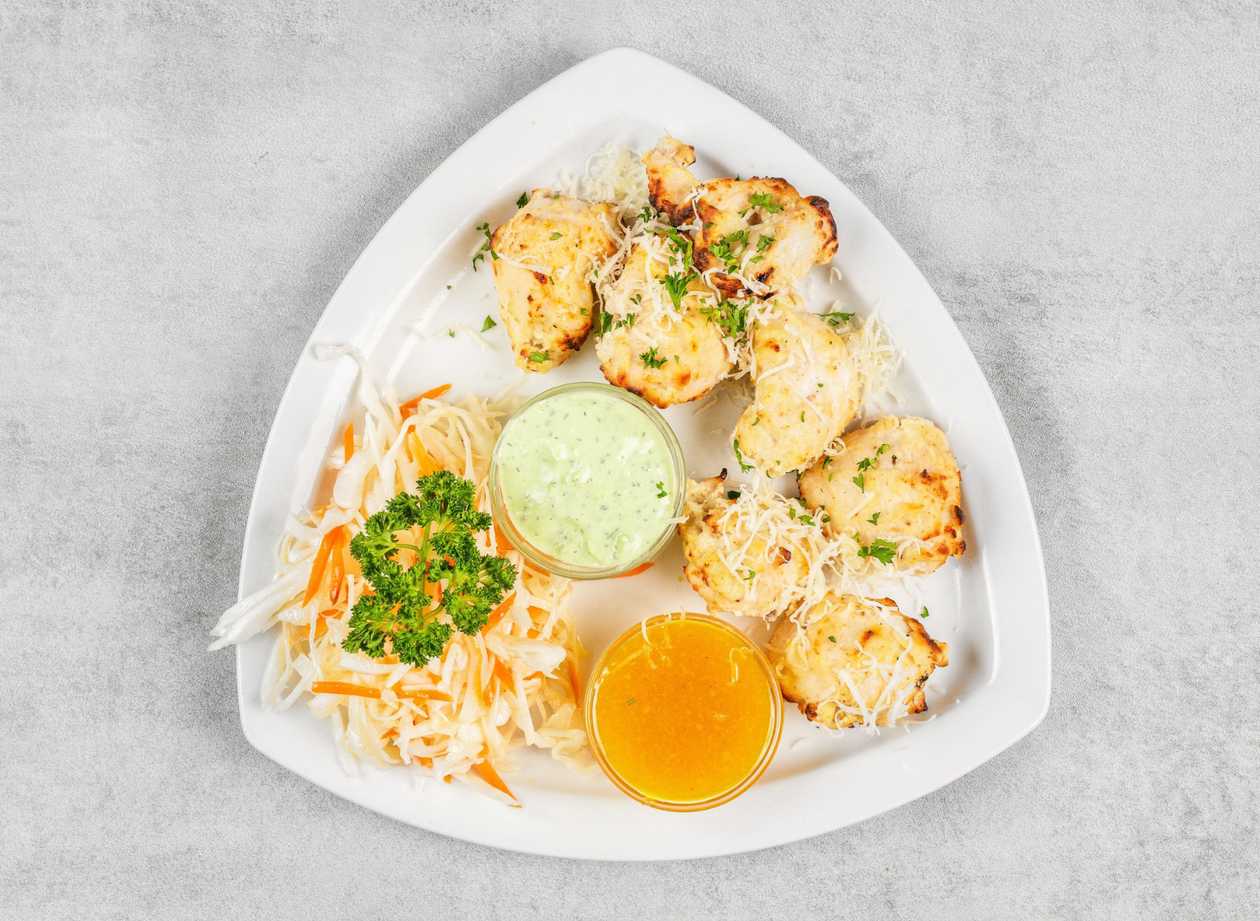 33. Chicken Tandoori Malai Kabab
