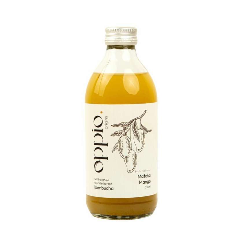 Oppio Kombucha Mango, Matcha