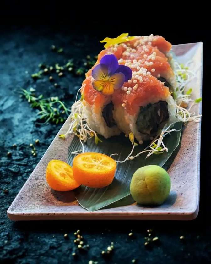 Rainbow Maki Spicy Tuna 8 szt