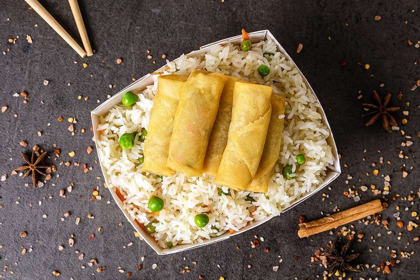 Menu 5 Spring Rolls