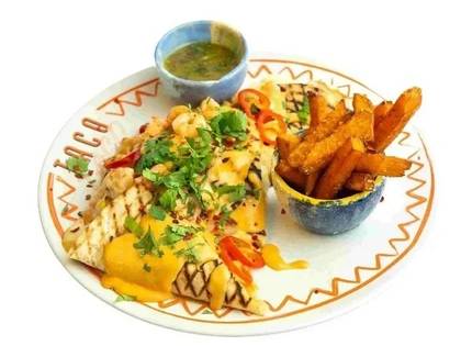 Кесаділья SHRIMP QUESADILLA