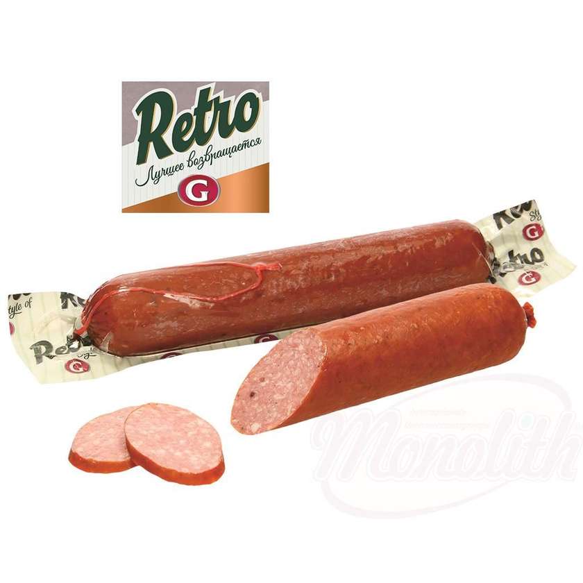 Σαλάμι μαγειρεμένο "Retro" καπνιστό 250g (Box 10)