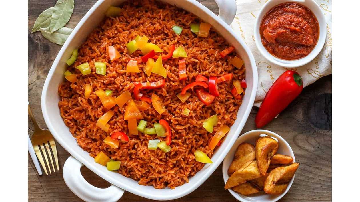 Jollof Rice Only (Ghanaian Style)