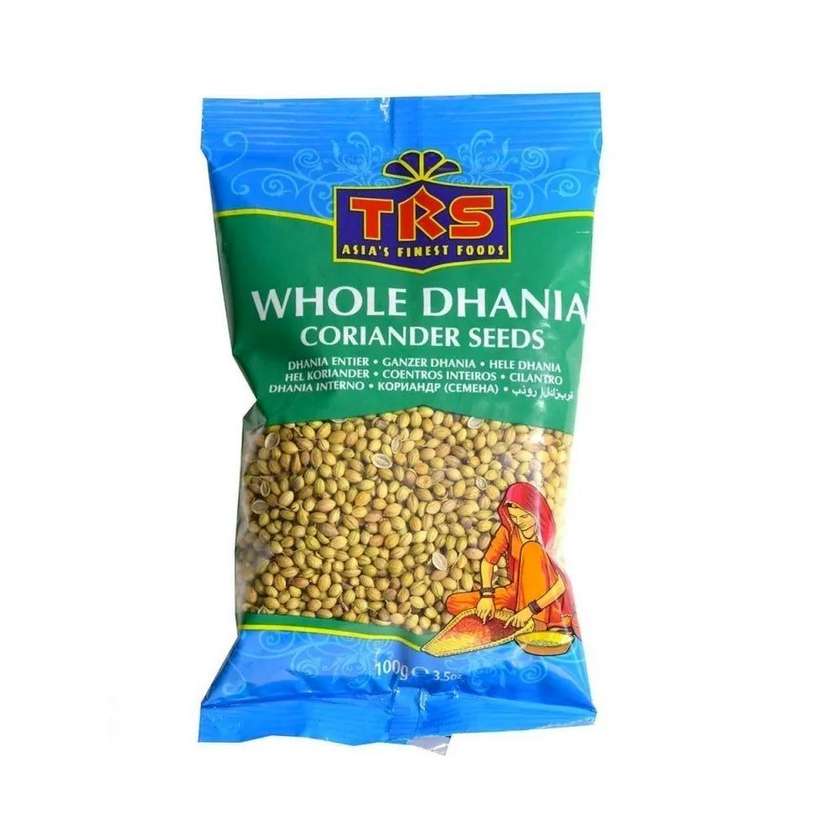 TRS Whole Dhania Coriander Seeds 100g