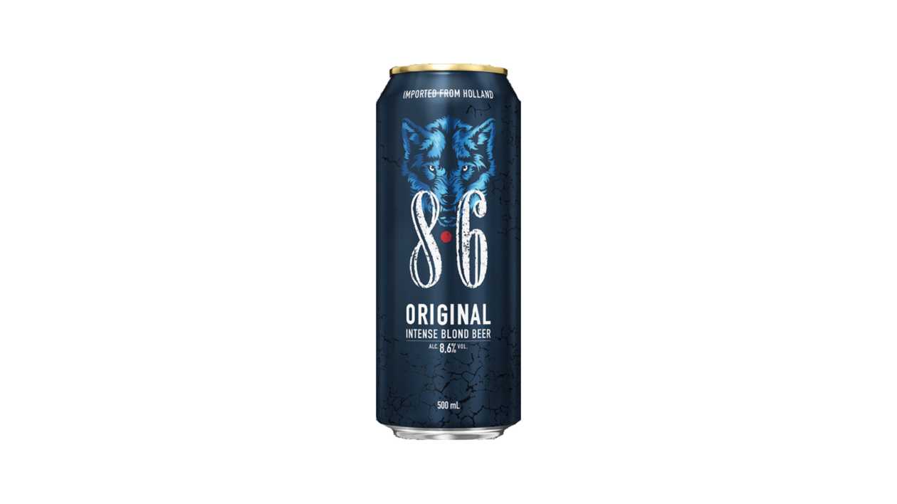8.6% Lager 50 CL