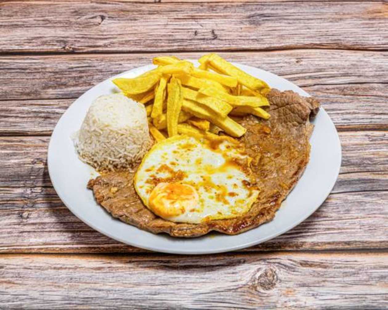 Beef Steak with Egg
