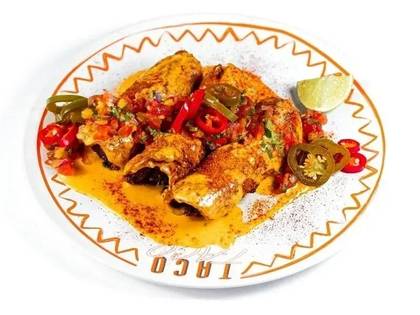 TAQUITOS DE PICADILLO DE POLLO
