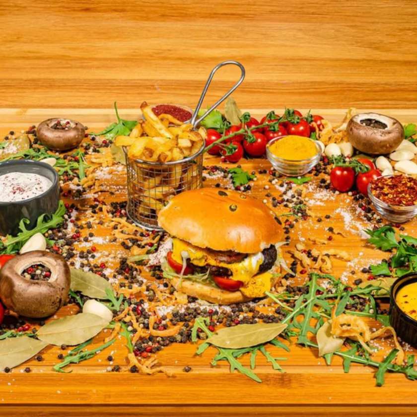 Bacon & Cheese Burger