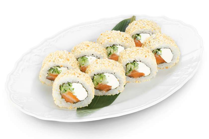 Roll Philadelphia w sezamie
