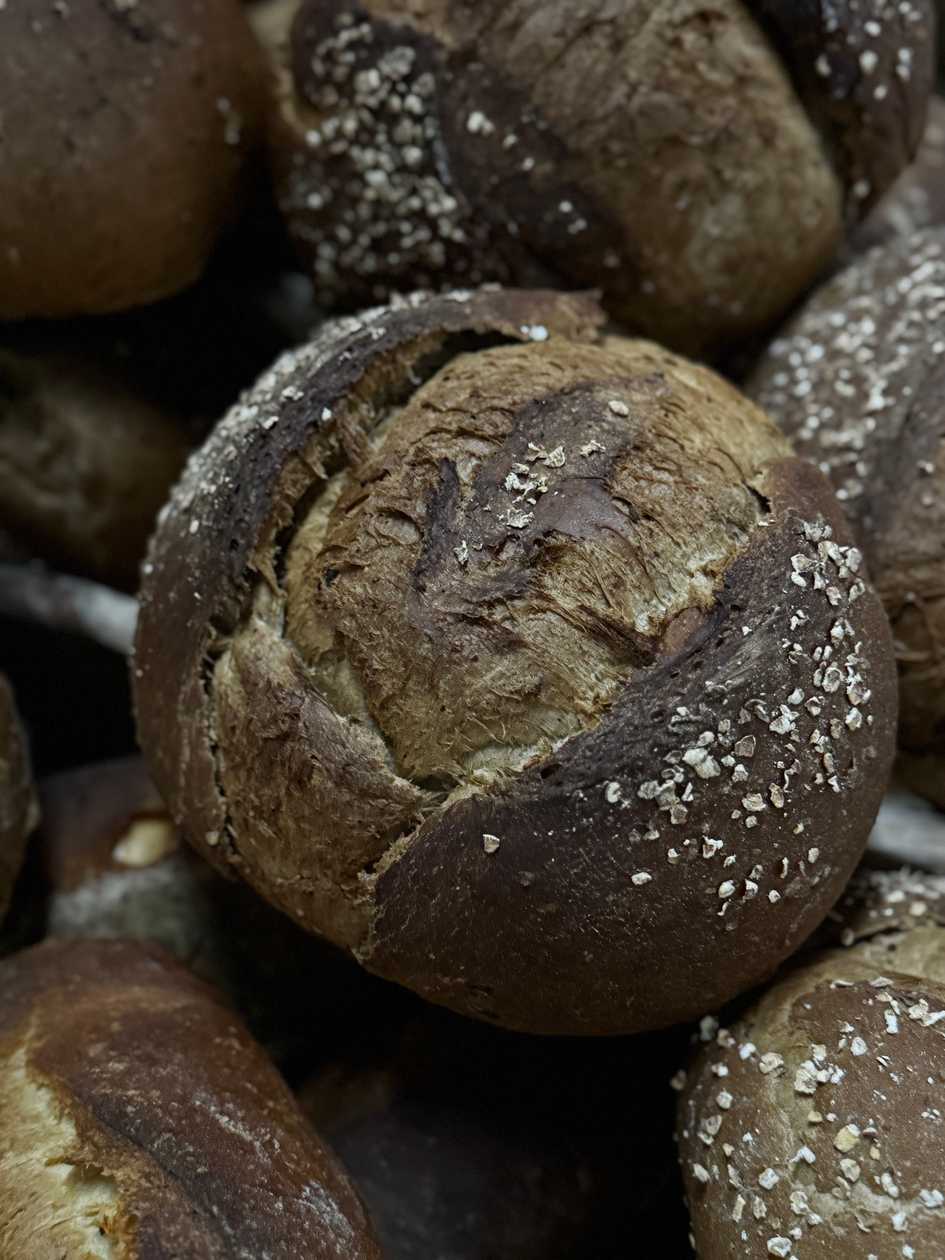 Samll Maltese Wholemeal bread sliced