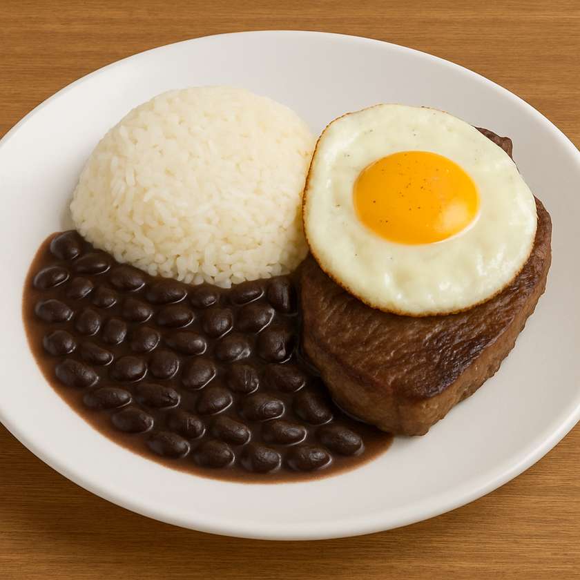 Sirloin Steak with Fried Egg