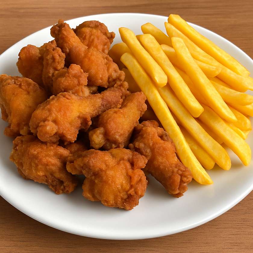 EC - Fried Chicken with Potatoes