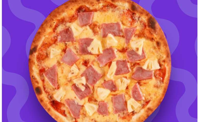 Pizza z szynką 20cm + zupa pomidorowa 500ml