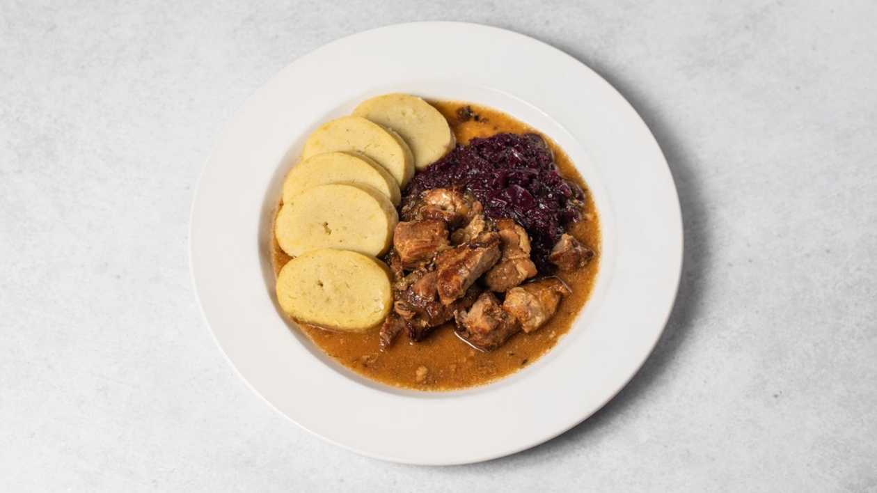 Výpečky se zelím + bramborový knedlík