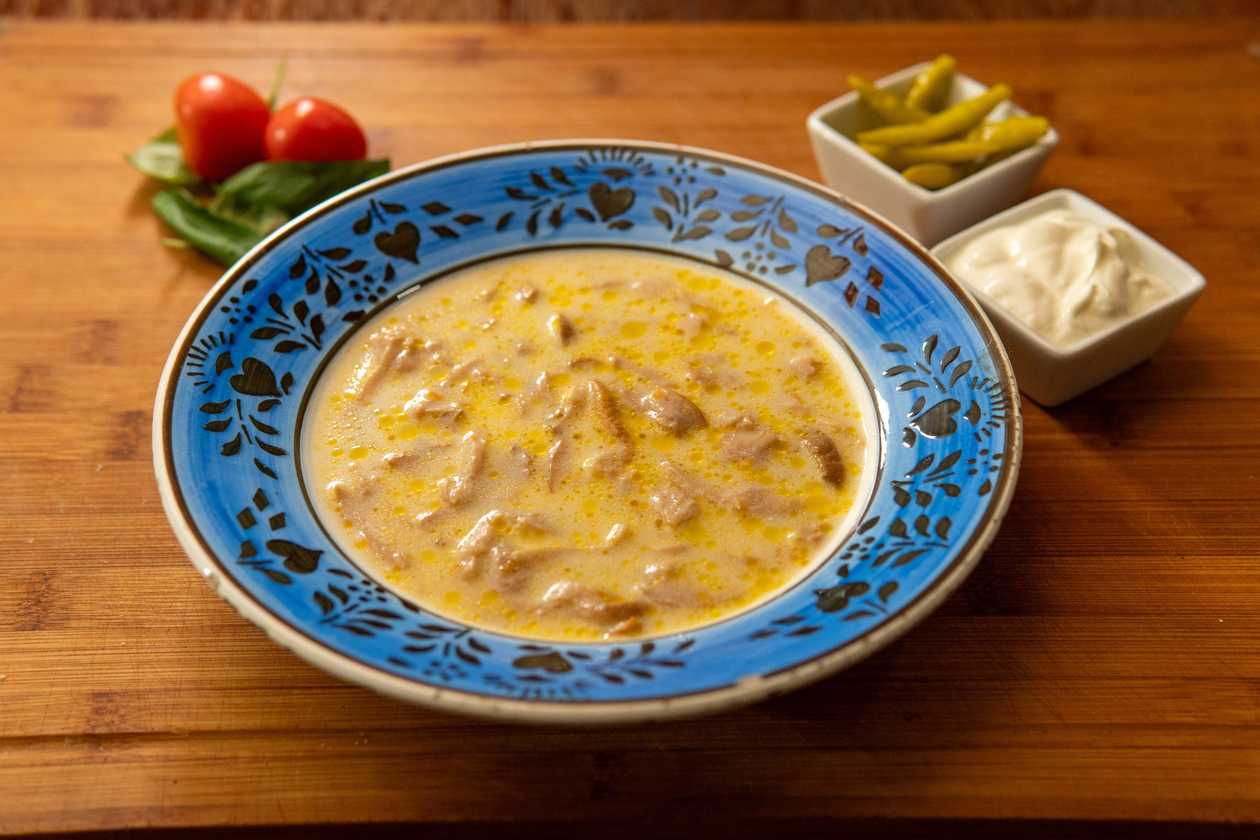 Ciorbă de hribi dreasă cu ou și smântână