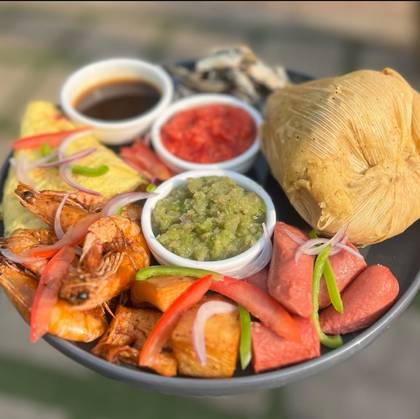 Kenkey Platter