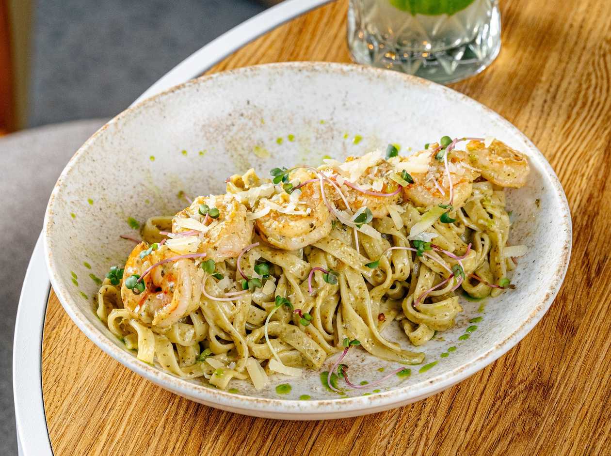 Pesto Souslu Taglietelle