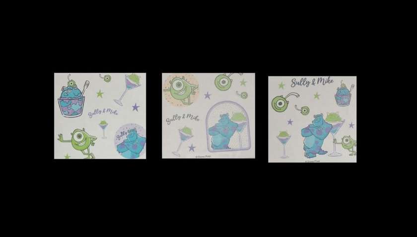 Disney - Sully & Mike - Sticker Sheet x1