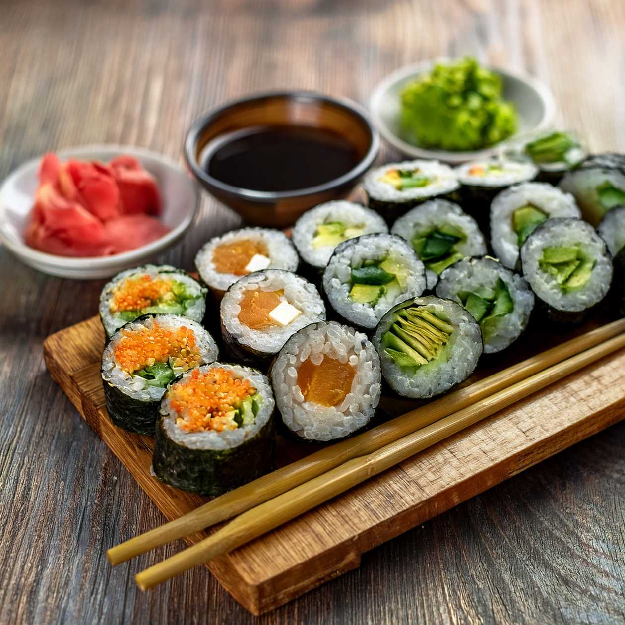 A13 Maki Vegetariano (24 Pcs)