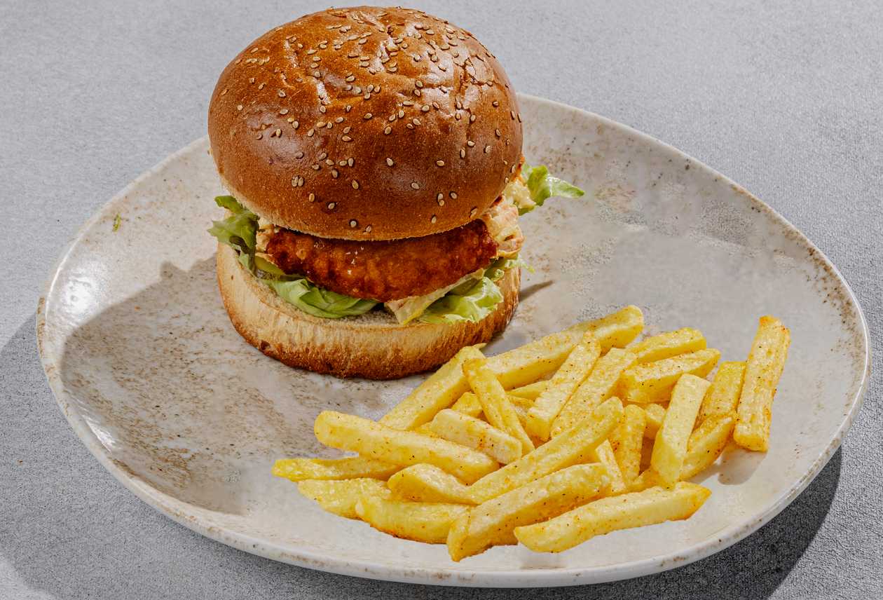 Çıtır Toyuq Burger