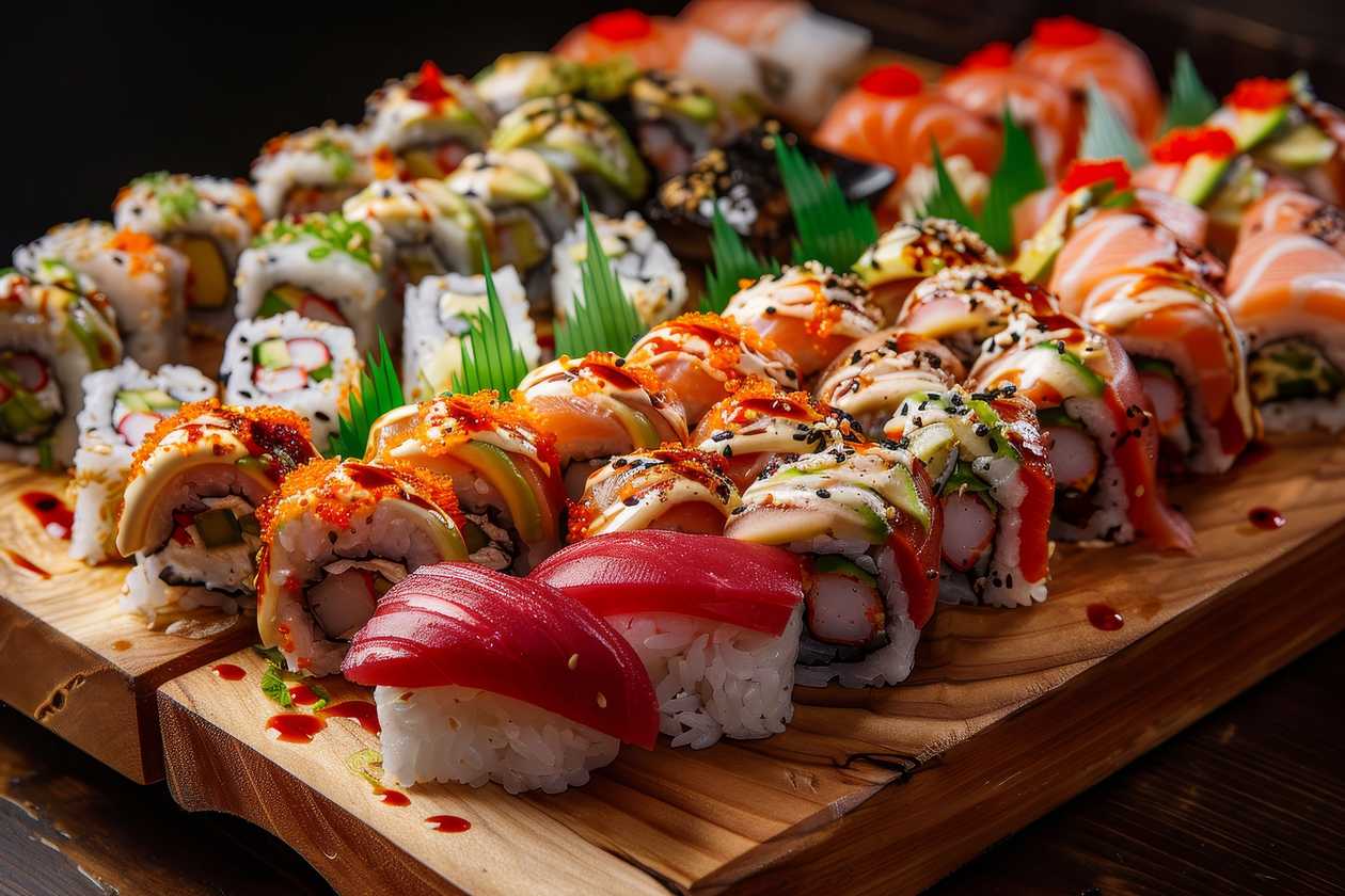 C7 sushi combinado (40 peças)