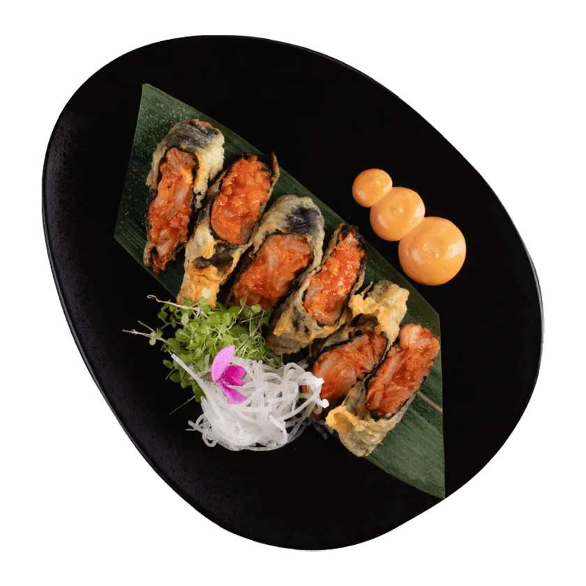 Nori Dumplings with Kimchi
