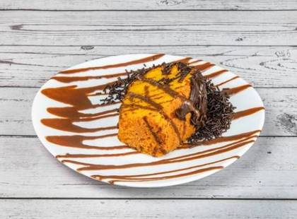 Carrot Cake with Chocolate Frosting