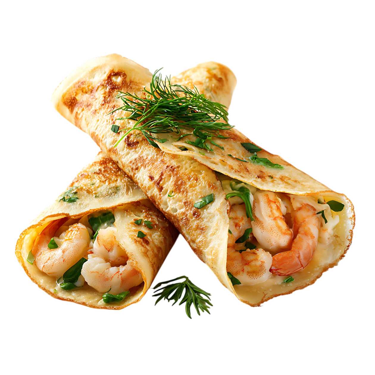 M02 Crepe de Gambas (4 Pcs)