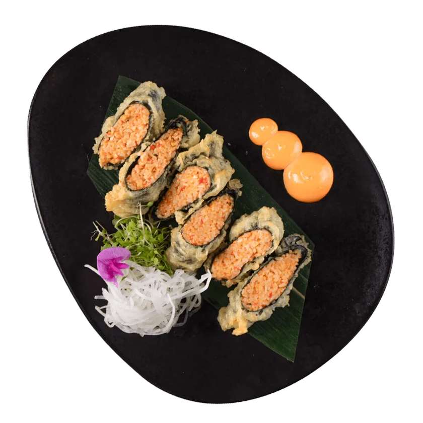 Nori Dumplings with Surimi