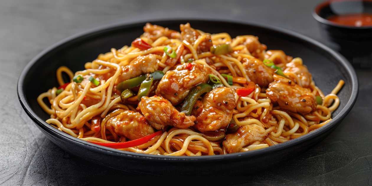 Indické nudle se zeleninou (2)