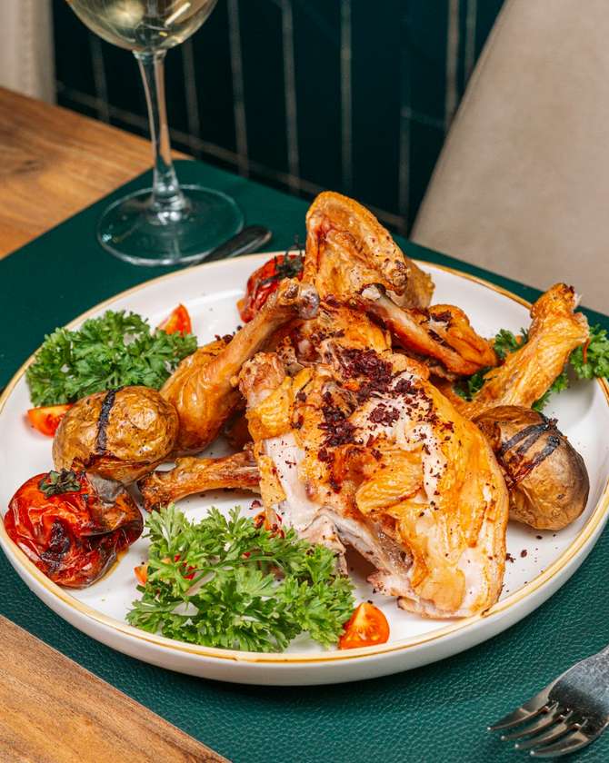 Chicken Tabaka, Village Style