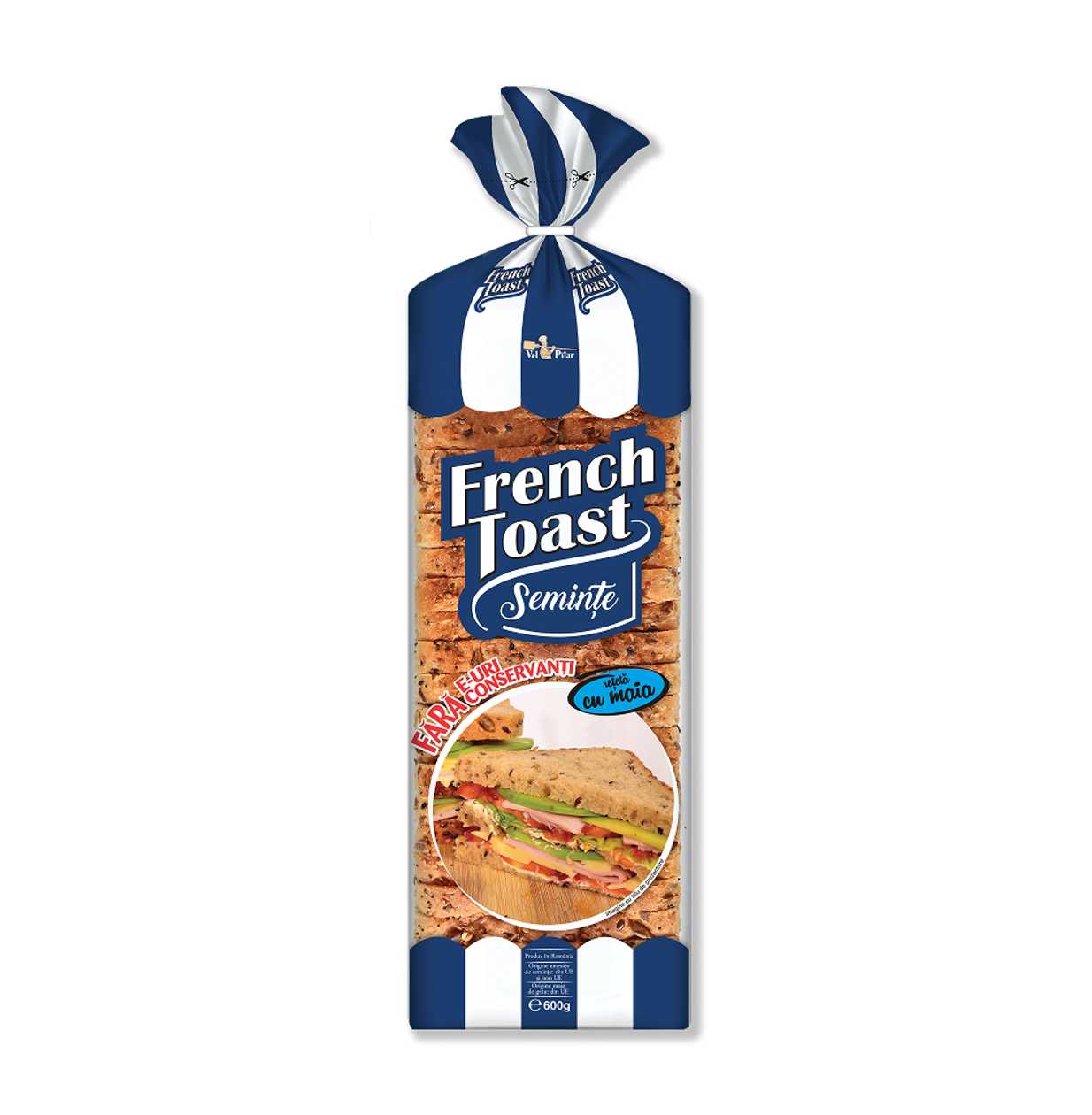 French Toast, Sliced Bread with Seeds, 600 g (expires soon)