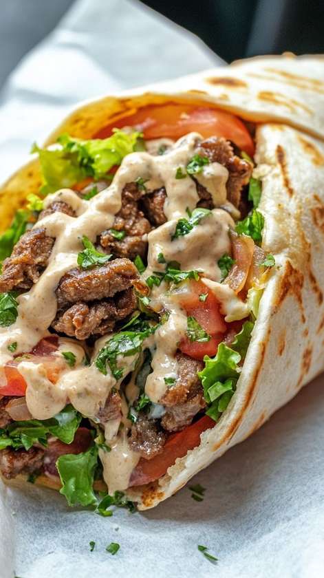 Shawarma (Chicken, beef & sausage)