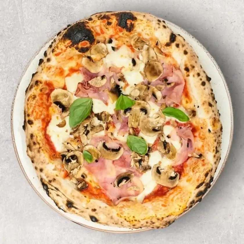 12. PROSCIUTTO E FUNGHI